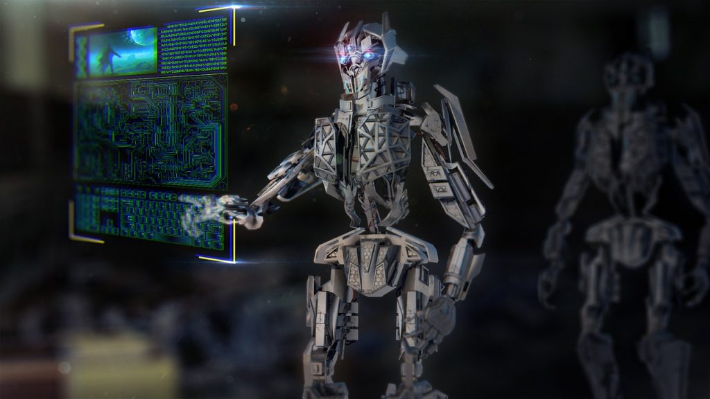 A robot is Mis-Selling AI Services