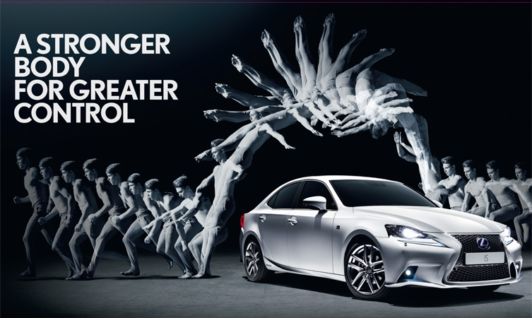 Advert for a car